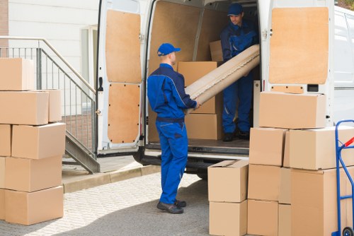 Local movers assisting a Brent Cross home relocation