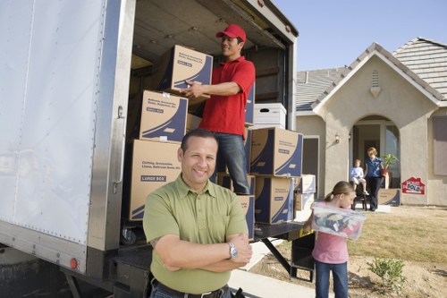 Local moving van for student removals in Brentcross