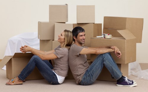 Local movers handling an apartment relocation in Brent Cross