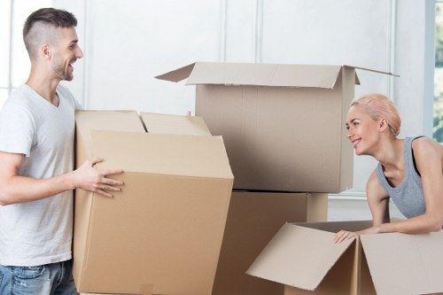 Urgent home moving service in Brentcross with removal van