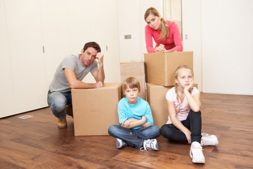 Packing materials and protective wrapping for secure removals in Brentcross