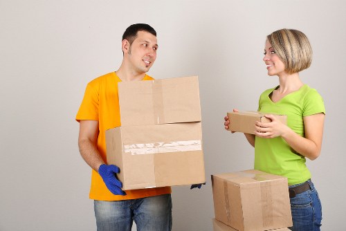 Packed van for a small relocation service in Brentcross