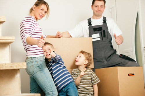 Packing and transport of office furniture and equipment in Brent Cross